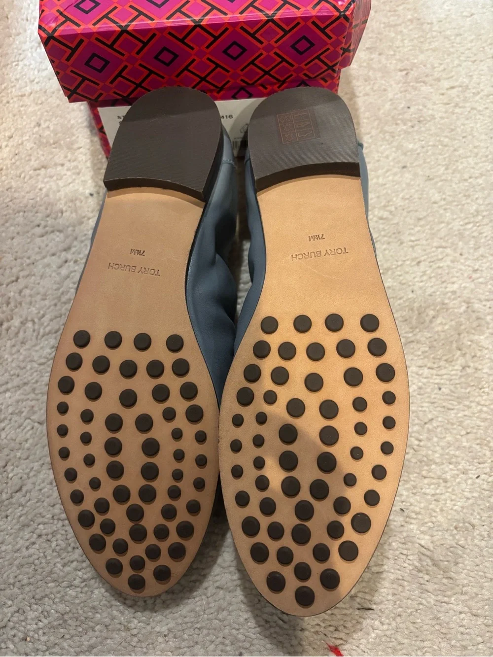 Tory Burch Ballet Loafer in Rainwater